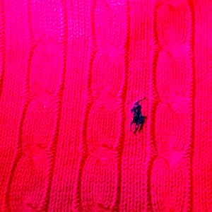 Polo turtle neck sweater size small